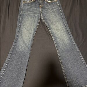 Levi's Blue Boot Cut Jeans Classic Denim Style